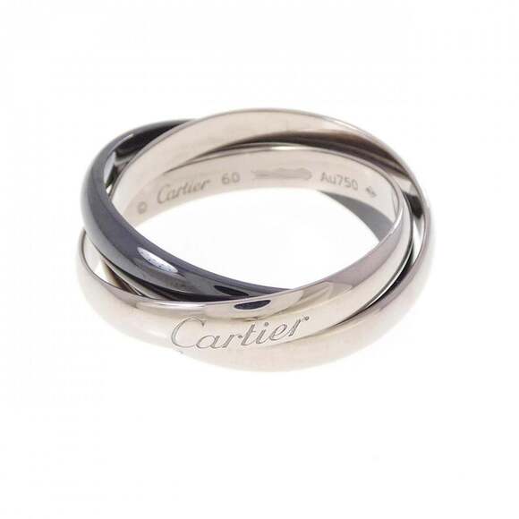 Cartier Jewelry - CARTIER Silver Trinity Ring
